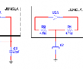 Fig.1 Oscilador por filtro cerámico de 32FH a dos y a una pata
