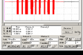 Fig.1 Transmisi&oacute;n de modulaci&oacute;n por puntos y rayas (..--…--) en c&oacute;digo Morse 