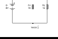 Fig.1 Circuito b&aacute;sico con dos nodos