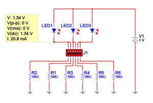 Fig.2 Linterna a led digital